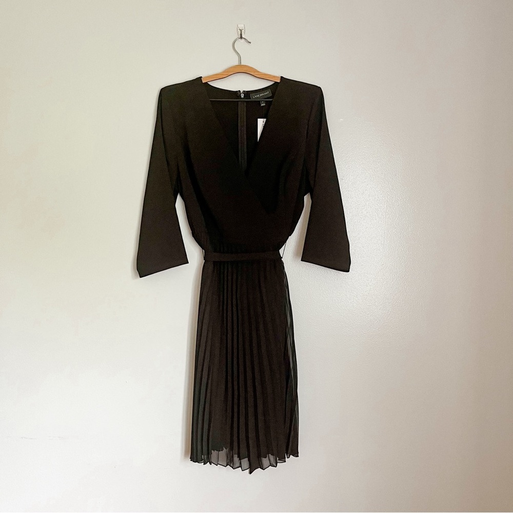 NWT Black Wrap Dress